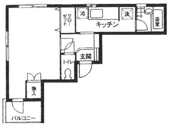 サンエール南千住の物件間取画像